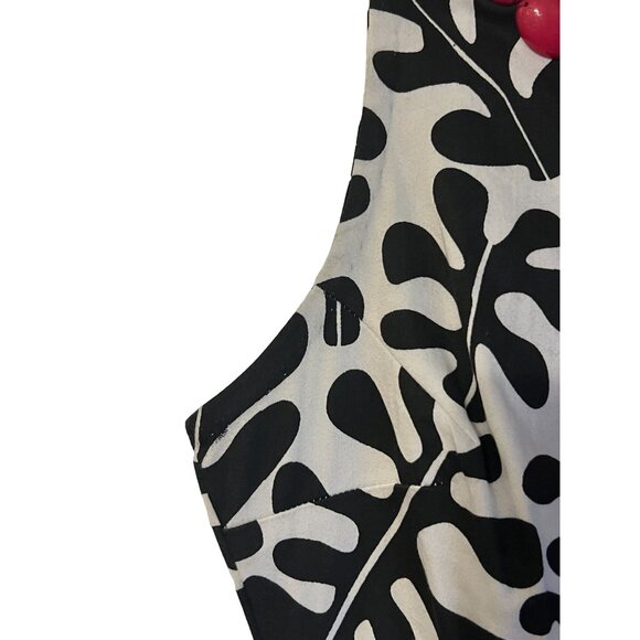 Gretchen Scott Dress Embellished Jewel Neckline Women's Size Large New with Tags - Picture 5 of 8